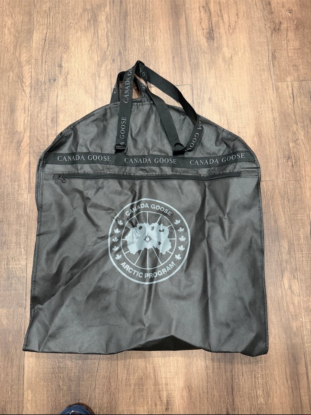Canada Goose Black Logo Travel Garment Bag